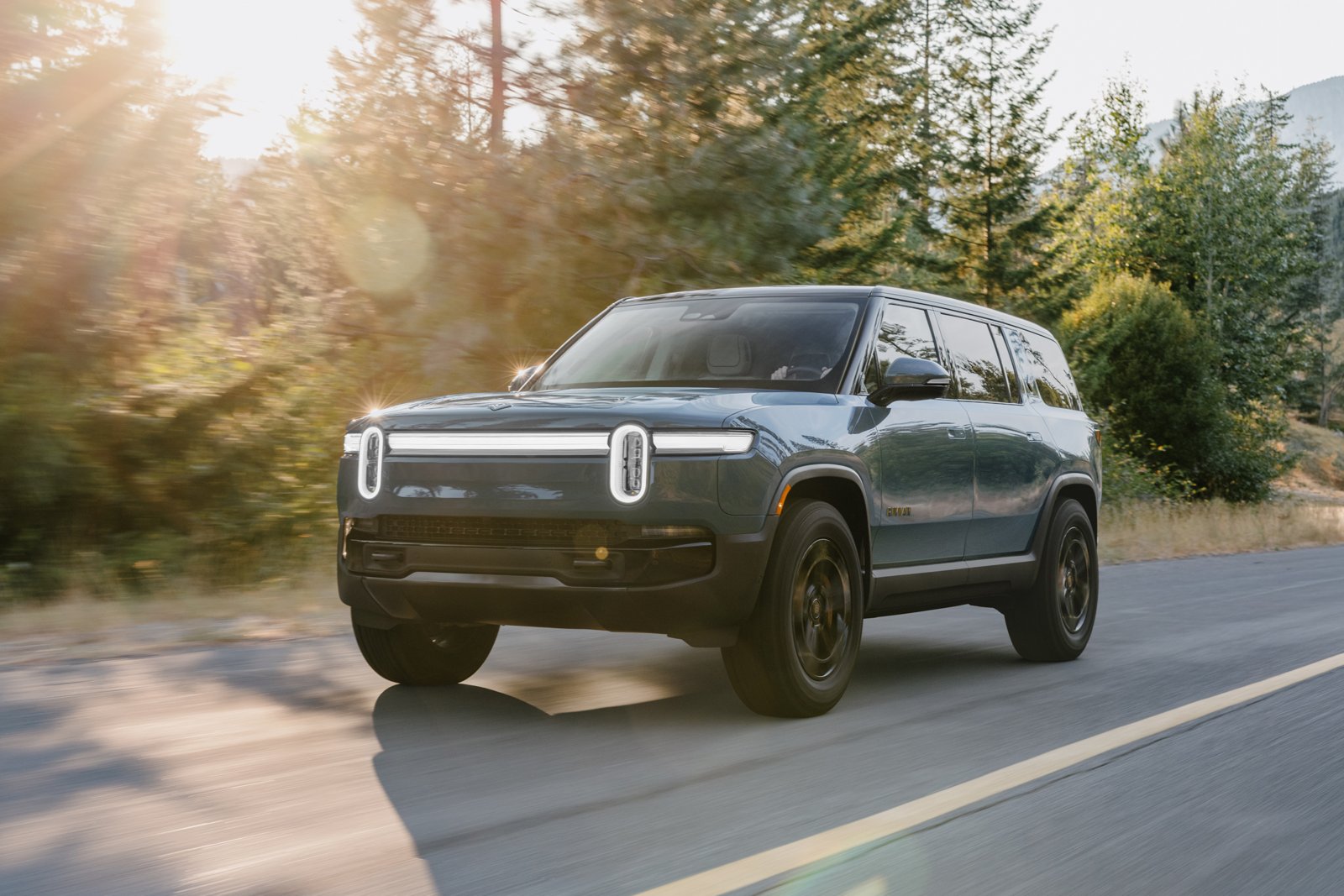 Rivian R1S车型资料图，非本文车主行程现场。